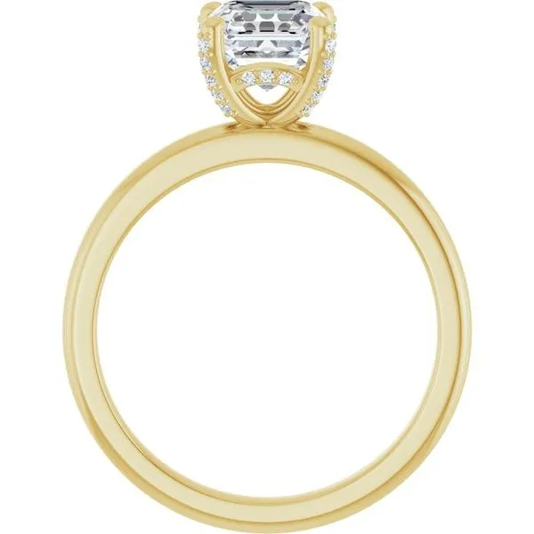 Accented Engagement Ring Image 2 Don's Jewelry & Design Washington, IA