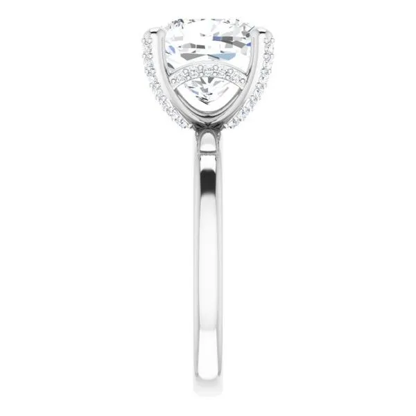 Accented Engagement Ring Image 4 Shipley's Fine Jewelry Hampstead, MD