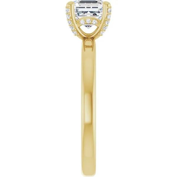 Accented Engagement Ring Image 4 Don's Jewelry & Design Washington, IA