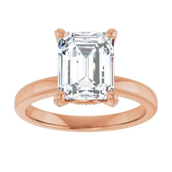 Accented Engagement Ring Image 3 Raleigh Diamond Fine Jewelry Raleigh, NC