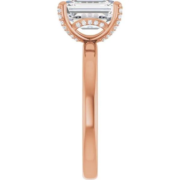 Accented Engagement Ring Image 4 Arezzo Jewelers Elmwood Park, IL