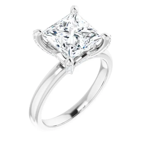 Accented Engagement Ring Vulcan's Forge LLC KANSAS CITY, MO
