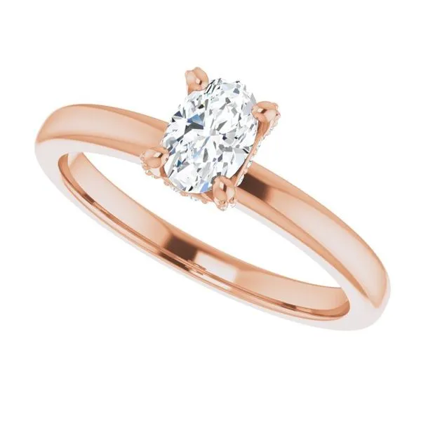 Accented Engagement Ring Image 5 Don's Jewelry & Design Washington, IA