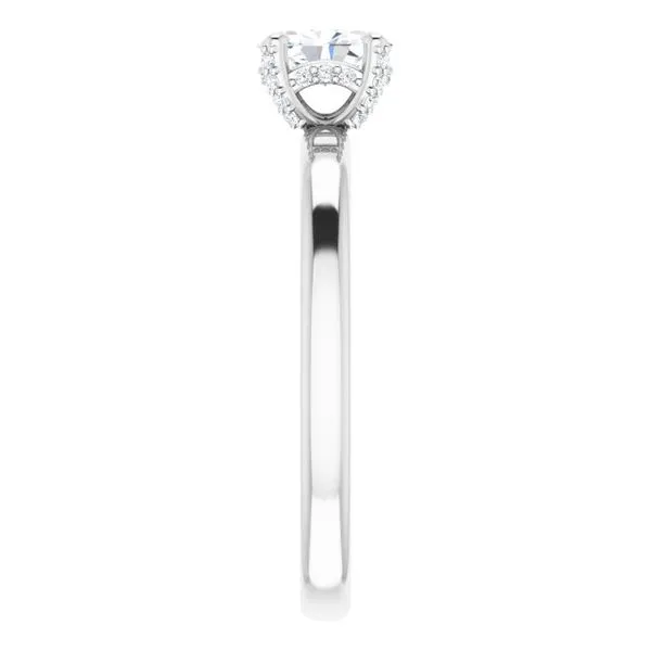 Accented Engagement Ring Image 4 Ocean View Jewelers Millville, DE