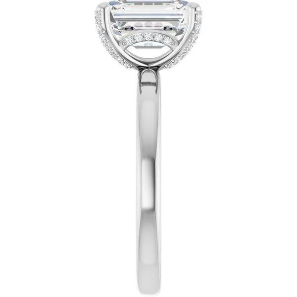 Accented Engagement Ring Image 4 Natale Jewelers Sewell, NJ