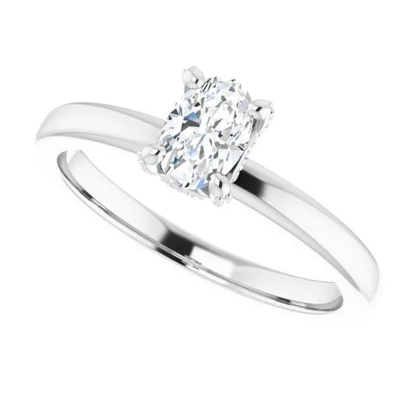 Accented Engagement Ring Image 5 Mark Jewellers La Crosse, WI