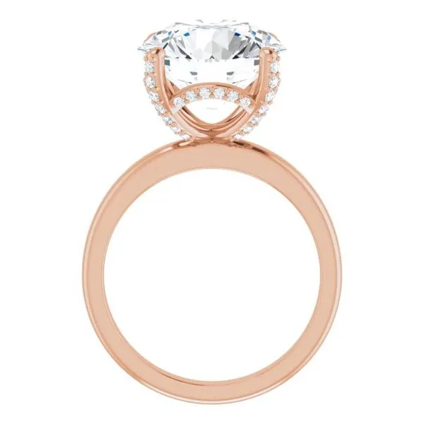 Accented Engagement Ring Image 2 Futer Bros Jewelers York, PA