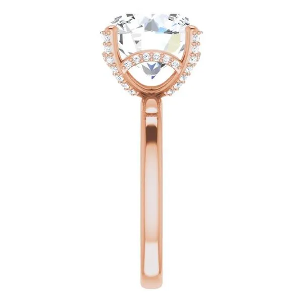 Accented Engagement Ring Image 4 J. Thomas Jewelers Rochester Hills, MI