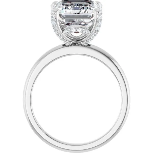 Accented Engagement Ring Image 2 Shipley's Fine Jewelry Hampstead, MD