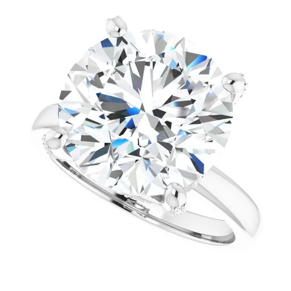 Accented Engagement Ring Image 5 Futer Bros Jewelers York, PA