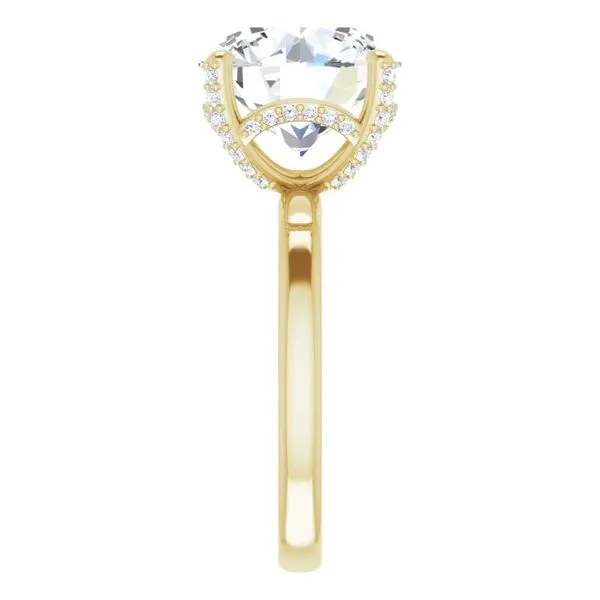 Accented Engagement Ring Image 4 Futer Bros Jewelers York, PA