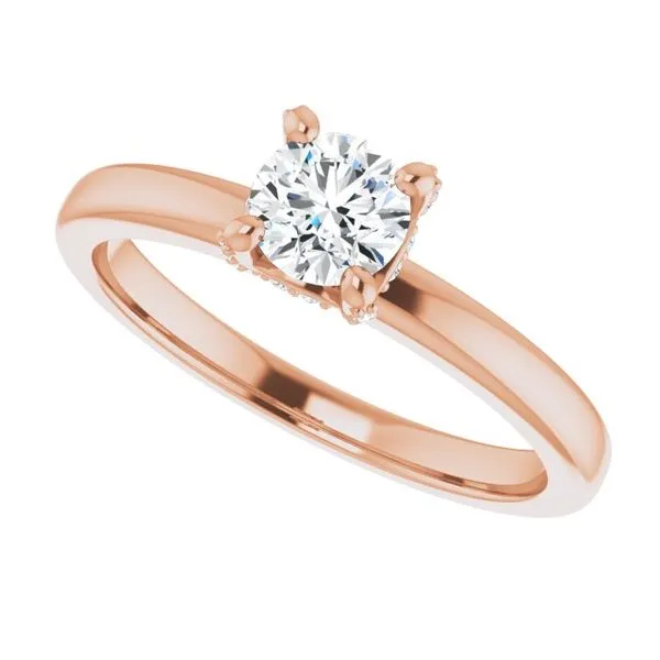 Accented Engagement Ring Image 5 Shipley's Fine Jewelry Hampstead, MD