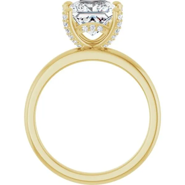 Accented Engagement Ring Image 2 J. Thomas Jewelers Rochester Hills, MI