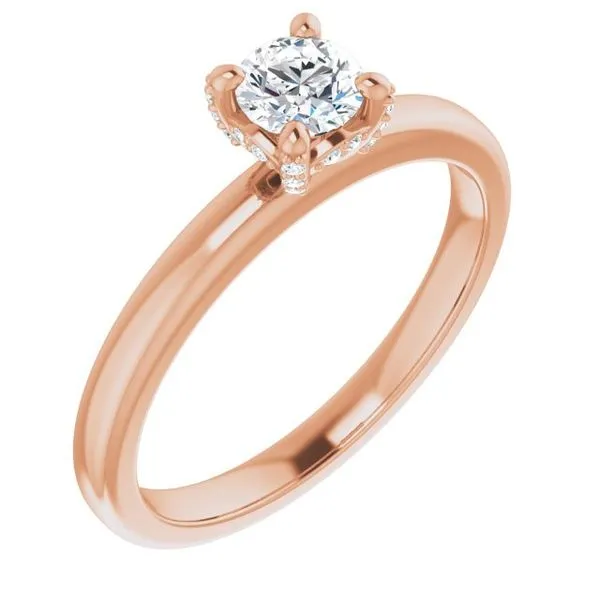 Accented Engagement Ring Don's Jewelry & Design Washington, IA