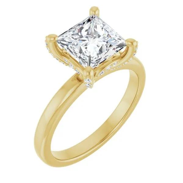 Accented Engagement Ring Futer Bros Jewelers York, PA