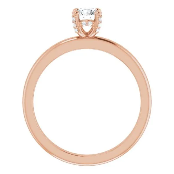 Accented Engagement Ring Image 2 Don's Jewelry & Design Washington, IA