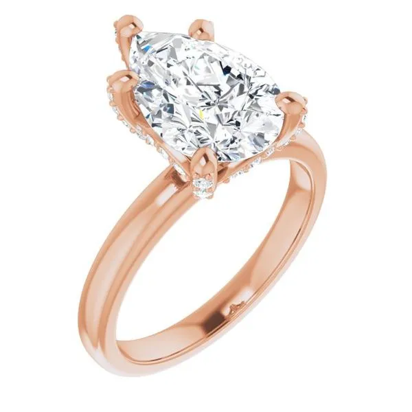 Accented Engagement Ring Morin Jewelers Southbridge, MA