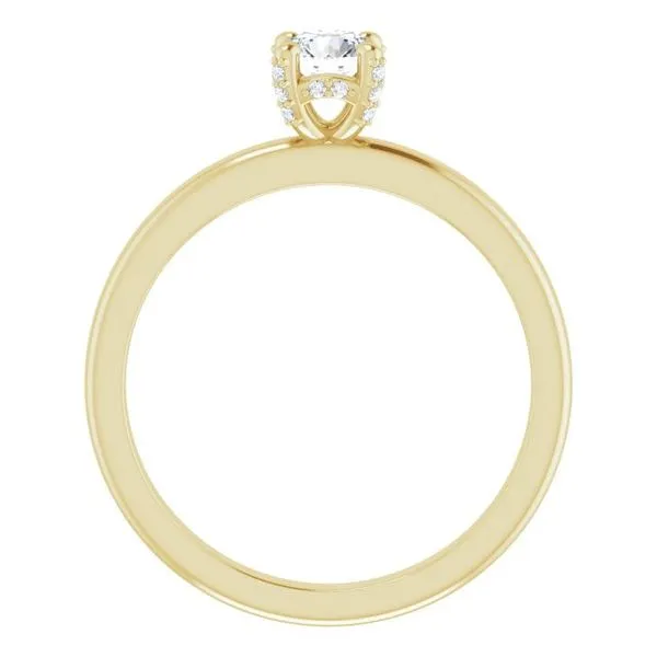 Accented Engagement Ring Image 2 Stuart Benjamin & Co. Jewelry Designs San Diego, CA
