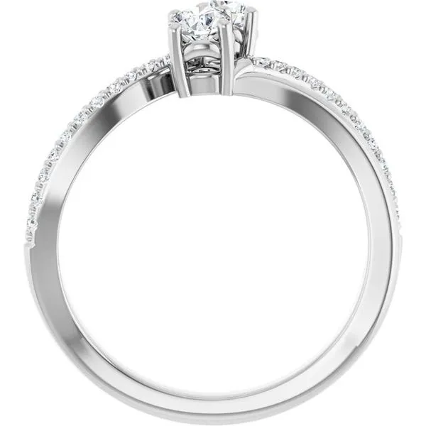 Two-Stone Engagement Ring Image 2 Raleigh Diamond Fine Jewelry Raleigh, NC