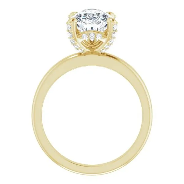 Accented Engagement Ring Image 2 Futer Bros Jewelers York, PA