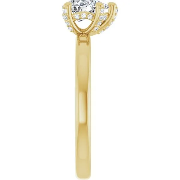 Accented Engagement Ring Image 4 Mark Jewellers La Crosse, WI