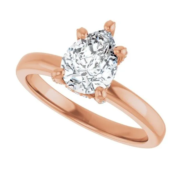 Accented Engagement Ring Image 5 Paul James Jewelers Angels Camp, CA