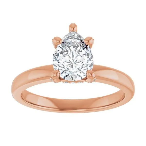 Accented Engagement Ring Image 3 Raleigh Diamond Fine Jewelry Raleigh, NC