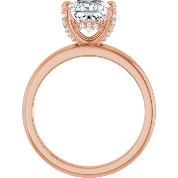 Accented Engagement Ring Image 2 Don's Jewelry & Design Washington, IA