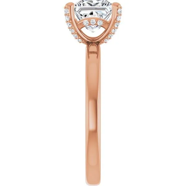 Accented Engagement Ring Image 4 Shipley's Fine Jewelry Hampstead, MD