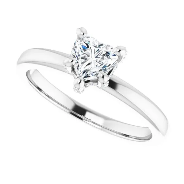Accented Engagement Ring Image 5 Ocean View Jewelers Millville, DE