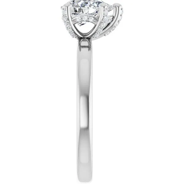 Accented Engagement Ring Image 4 Paul James Jewelers Angels Camp, CA