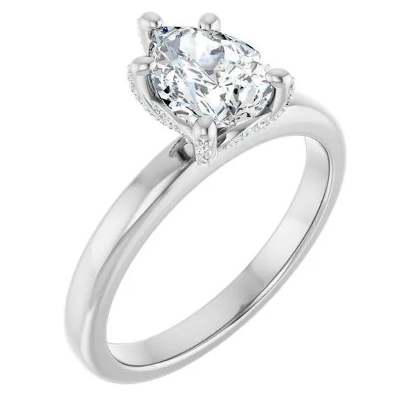 Accented Engagement Ring Don's Jewelry & Design Washington, IA