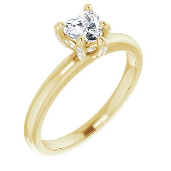 Accented Engagement Ring Shipley's Fine Jewelry Hampstead, MD