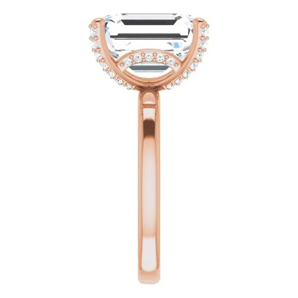 Accented Engagement Ring Image 4 Natale Jewelers Sewell, NJ