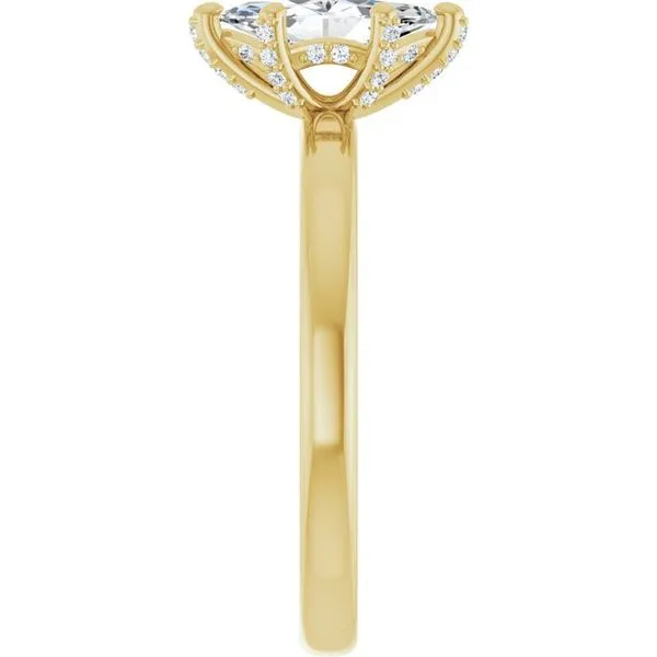 Accented Engagement Ring Image 4 Mark Jewellers La Crosse, WI