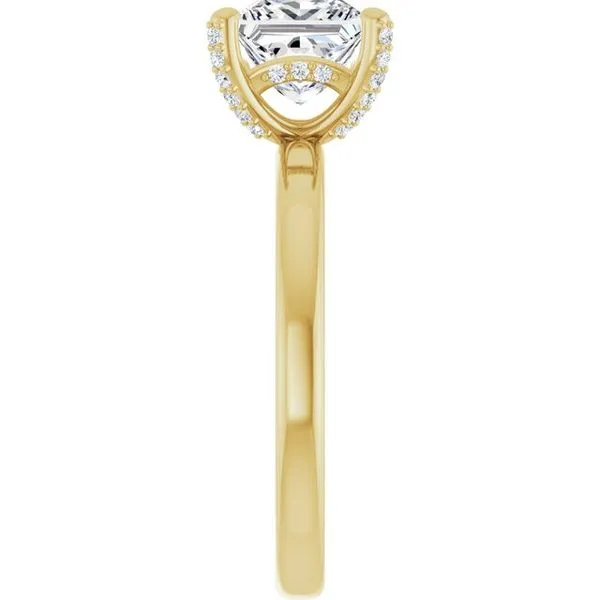 Accented Engagement Ring Image 4 Paul James Jewelers Angels Camp, CA