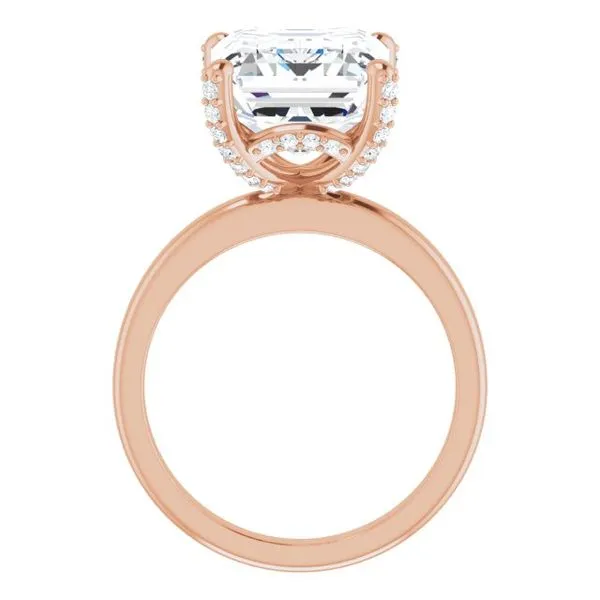 Accented Engagement Ring Image 2 Clater Jewelers Louisville, KY