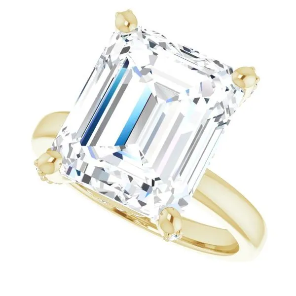 Accented Engagement Ring Image 5 Natale Jewelers Sewell, NJ