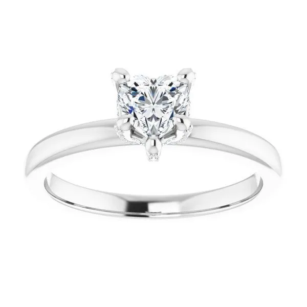 Accented Engagement Ring Image 3 Austin's Fine Diamonds & Jewelry Lyndhurst, NJ