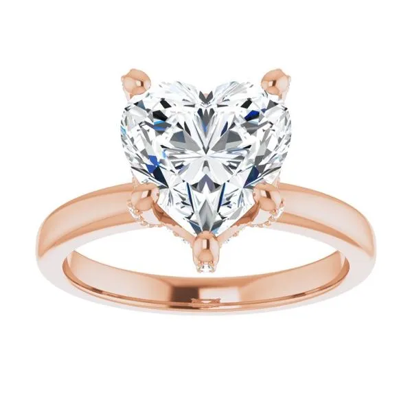 Accented Engagement Ring Image 3 Don's Jewelry & Design Washington, IA