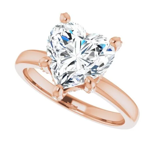 Accented Engagement Ring Image 5 Ocean View Jewelers Millville, DE