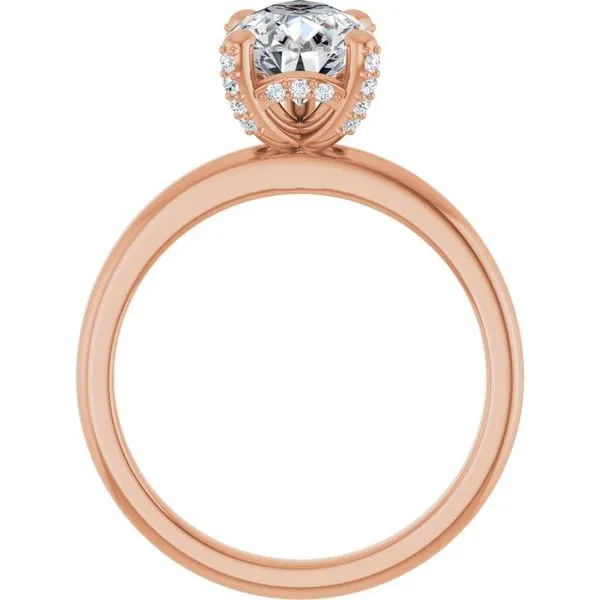 Accented Engagement Ring Image 2 Redlands Jewelers Redlands, CA