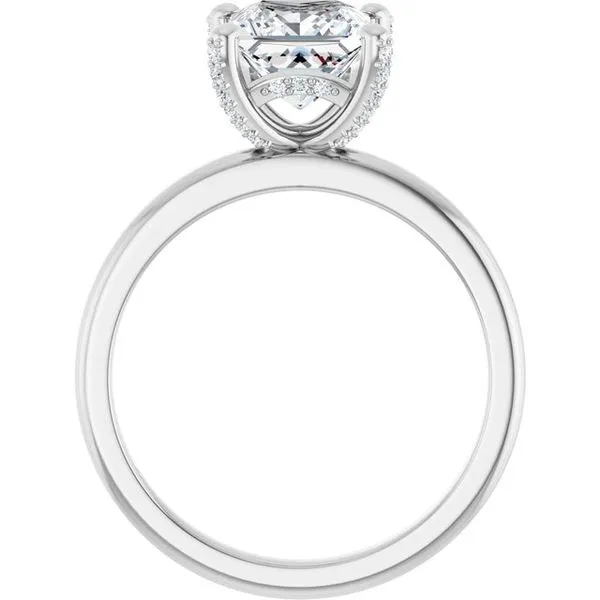 Accented Engagement Ring Image 2 Ocean View Jewelers Millville, DE