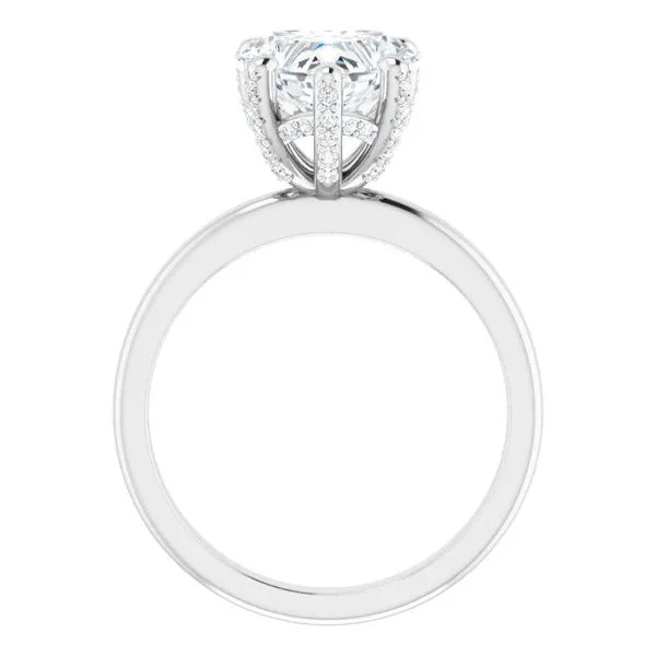 Accented Engagement Ring Image 2 Don's Jewelry & Design Washington, IA