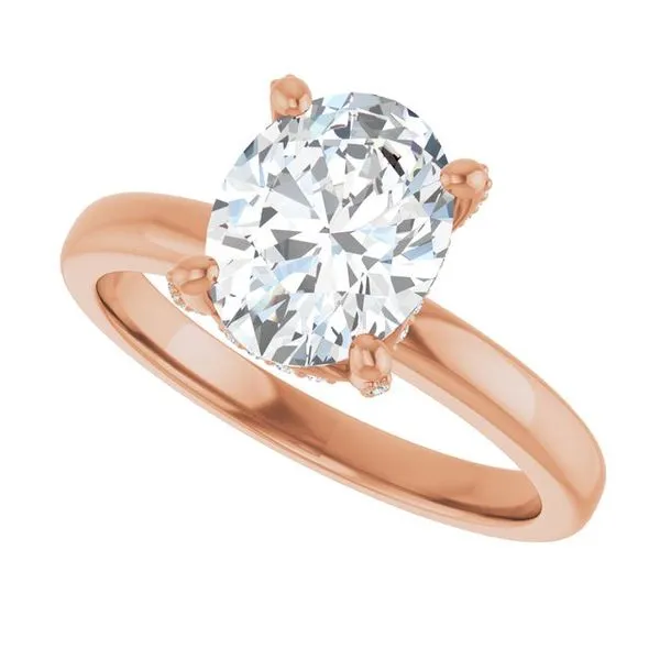 Accented Engagement Ring Image 5 Futer Bros Jewelers York, PA