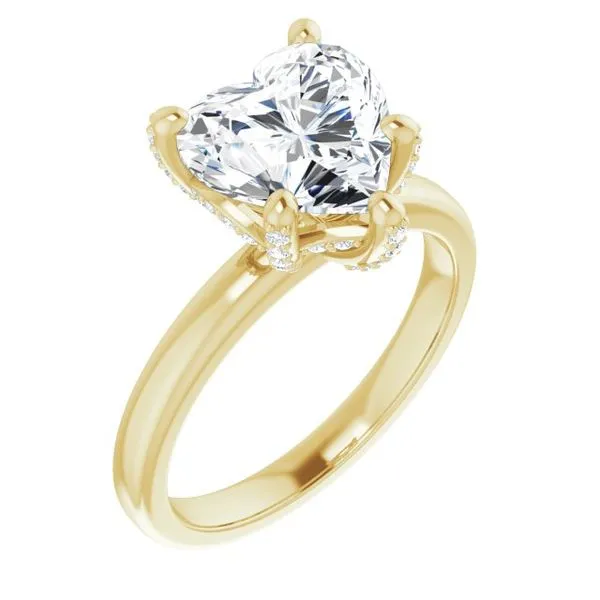 Accented Engagement Ring Vulcan's Forge LLC KANSAS CITY, MO