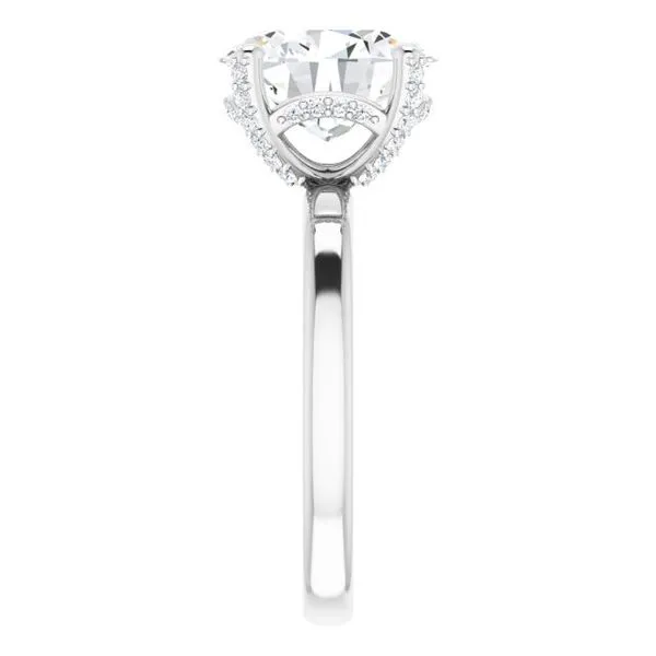 Accented Engagement Ring Image 4 Paul James Jewelers Angels Camp, CA