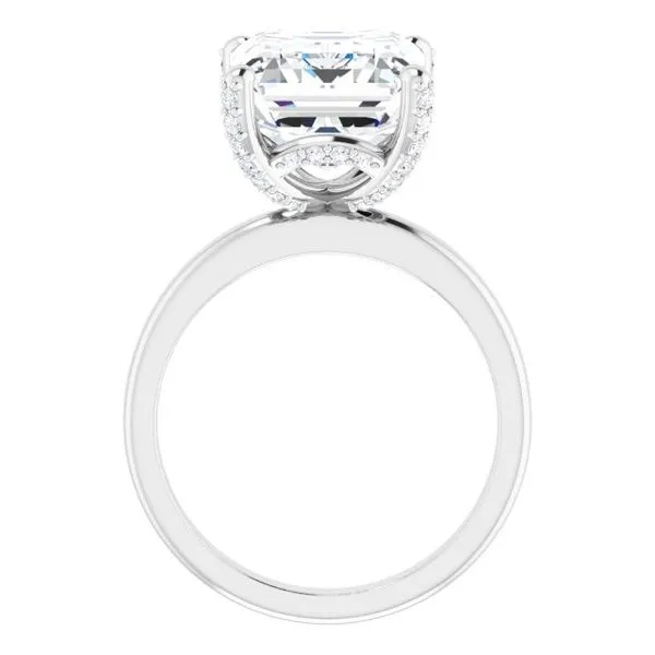 Accented Engagement Ring Image 2 Raleigh Diamond Fine Jewelry Raleigh, NC