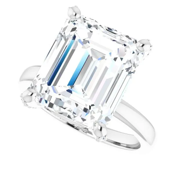 Accented Engagement Ring Image 5 J. Thomas Jewelers Rochester Hills, MI