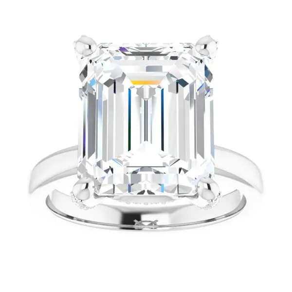 Accented Engagement Ring Image 3 Austin's Fine Diamonds & Jewelry Lyndhurst, NJ